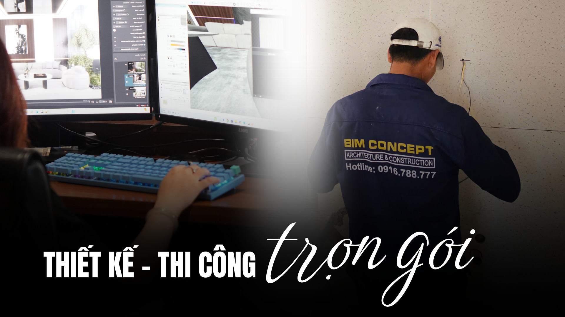 Thiết kế - thi công nội thất trọn gói