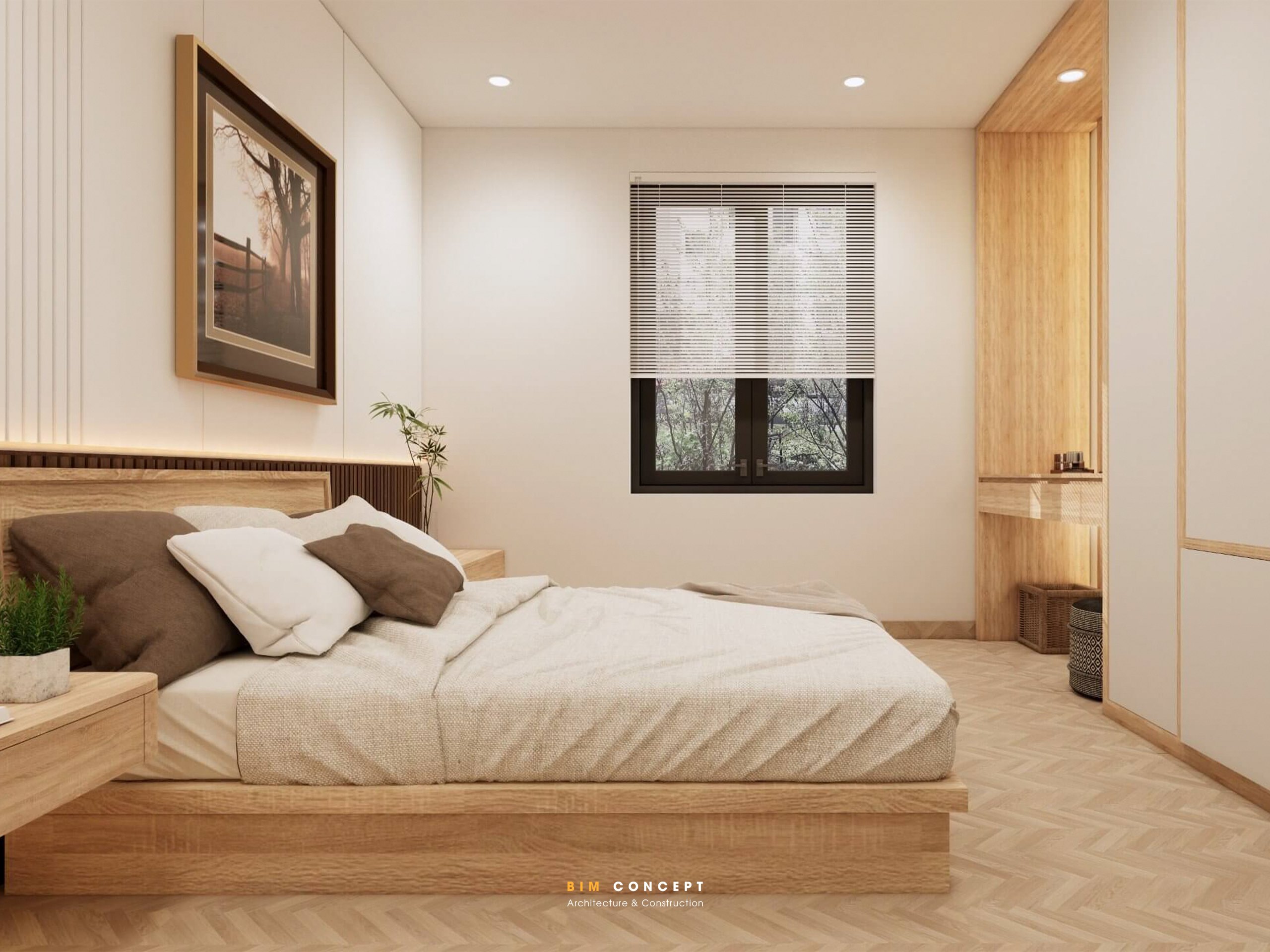 Giường ngủ êm ái mang lại giấc ngủ sâu