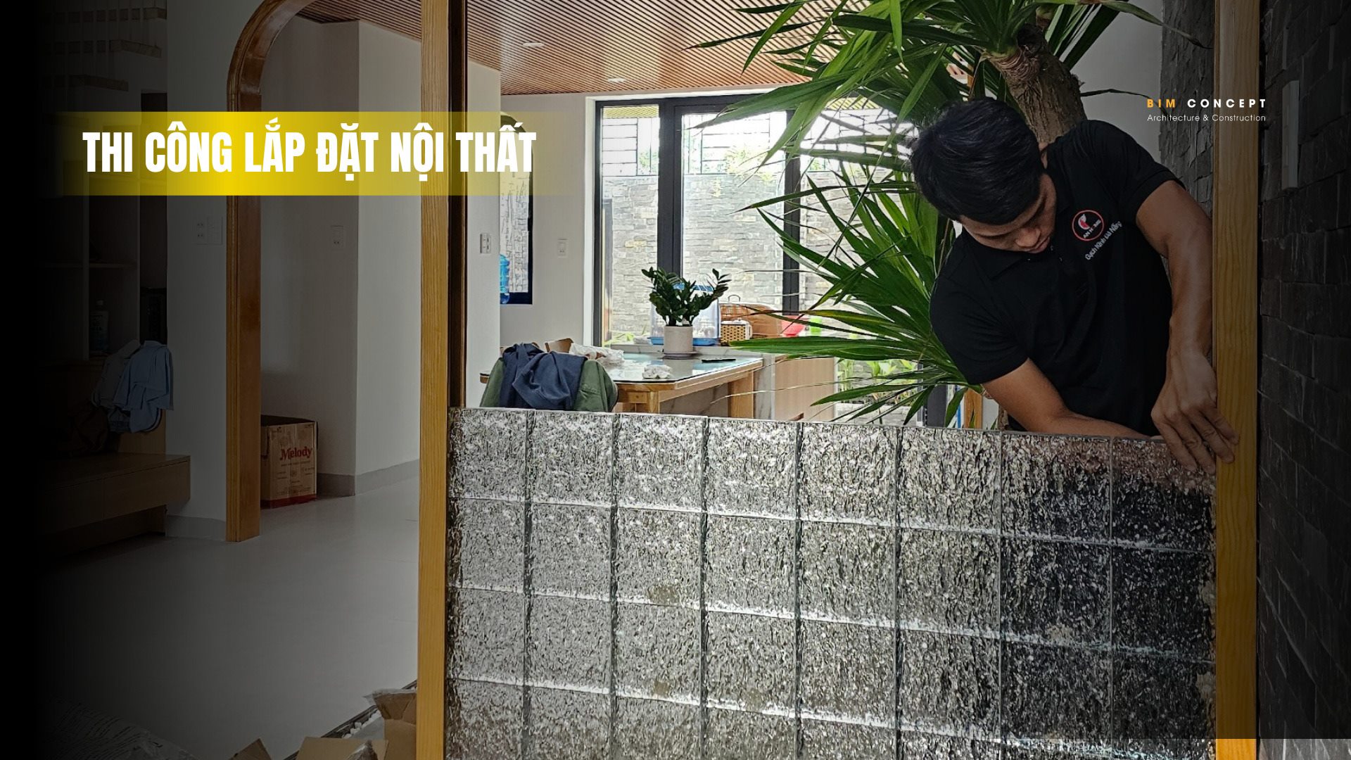 Thi công lắp đặt nội thất