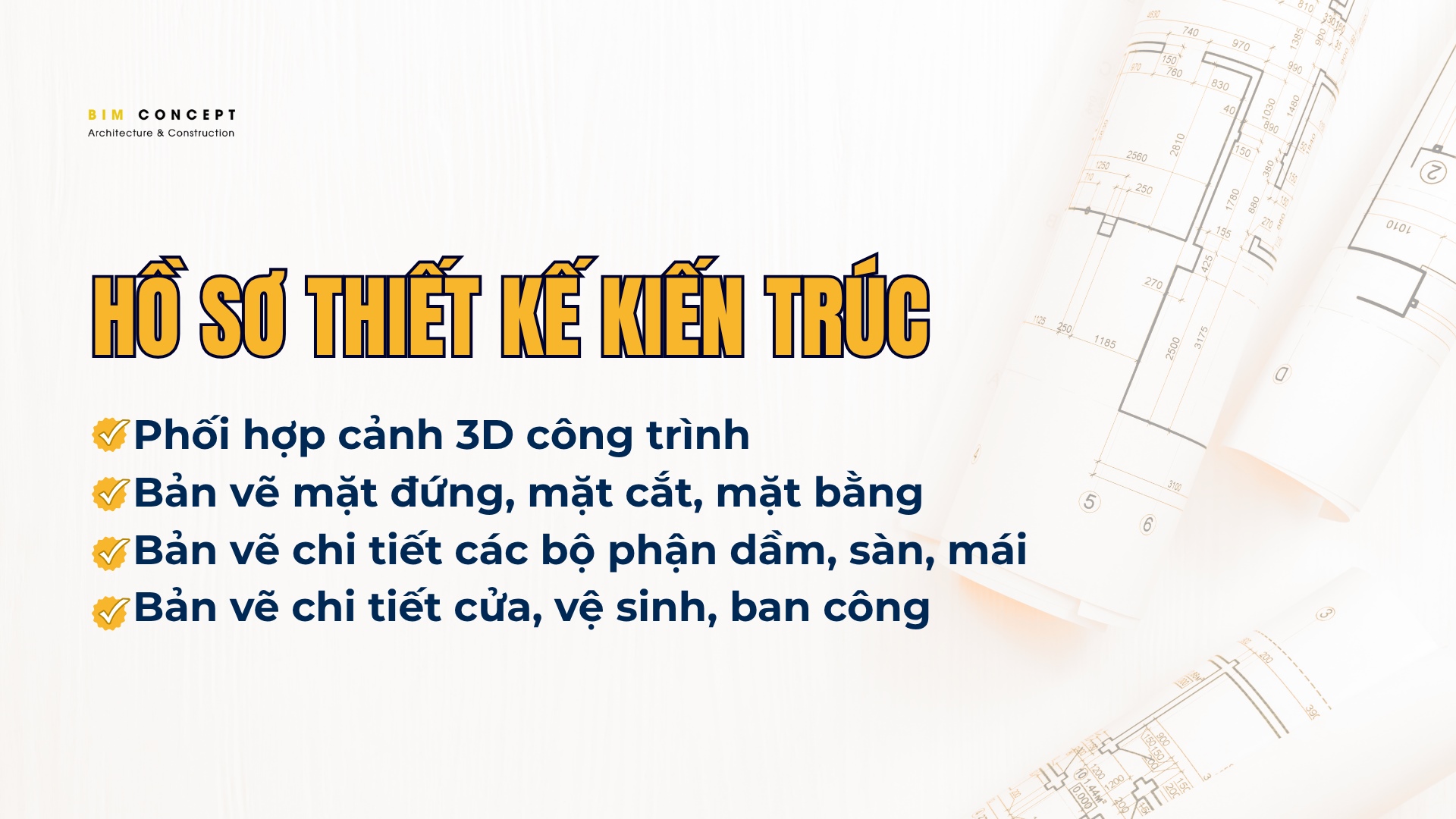 Hồ sơ thiết kế kiến trúc bao gồm những gì?