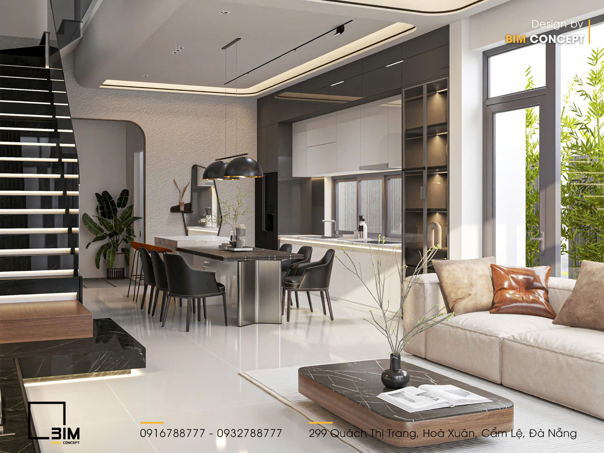 Không gian sống đẳng cấp, hiện đại, tối ưu công năng cho gia đình.