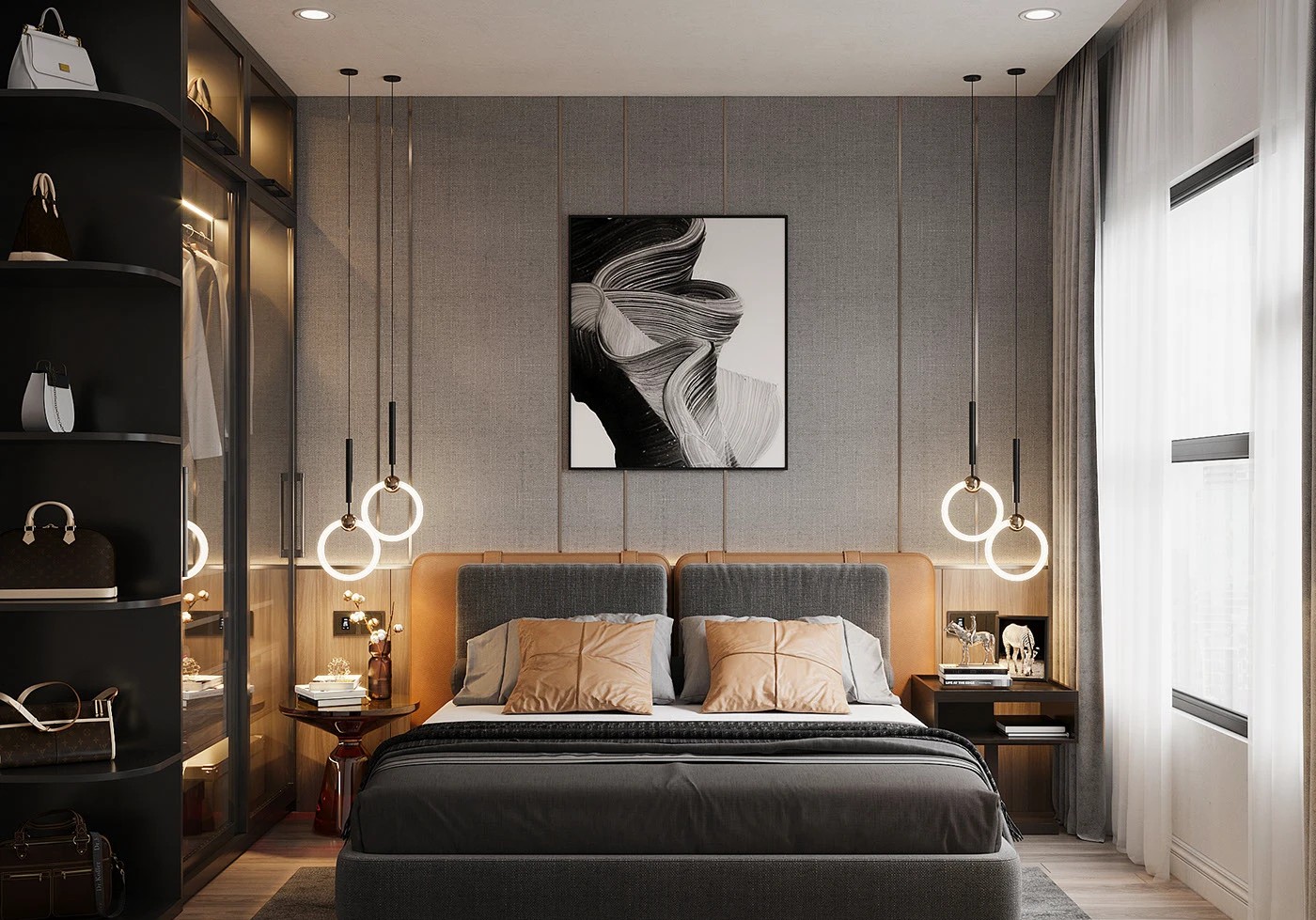Phong cách decor phù hợp với phòng ngủ vợ chồng