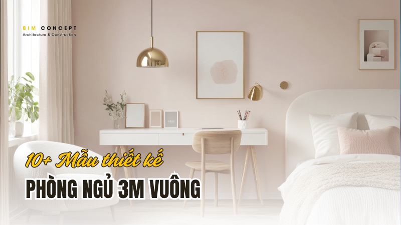 Thiết kế phòng ngủ 3m2