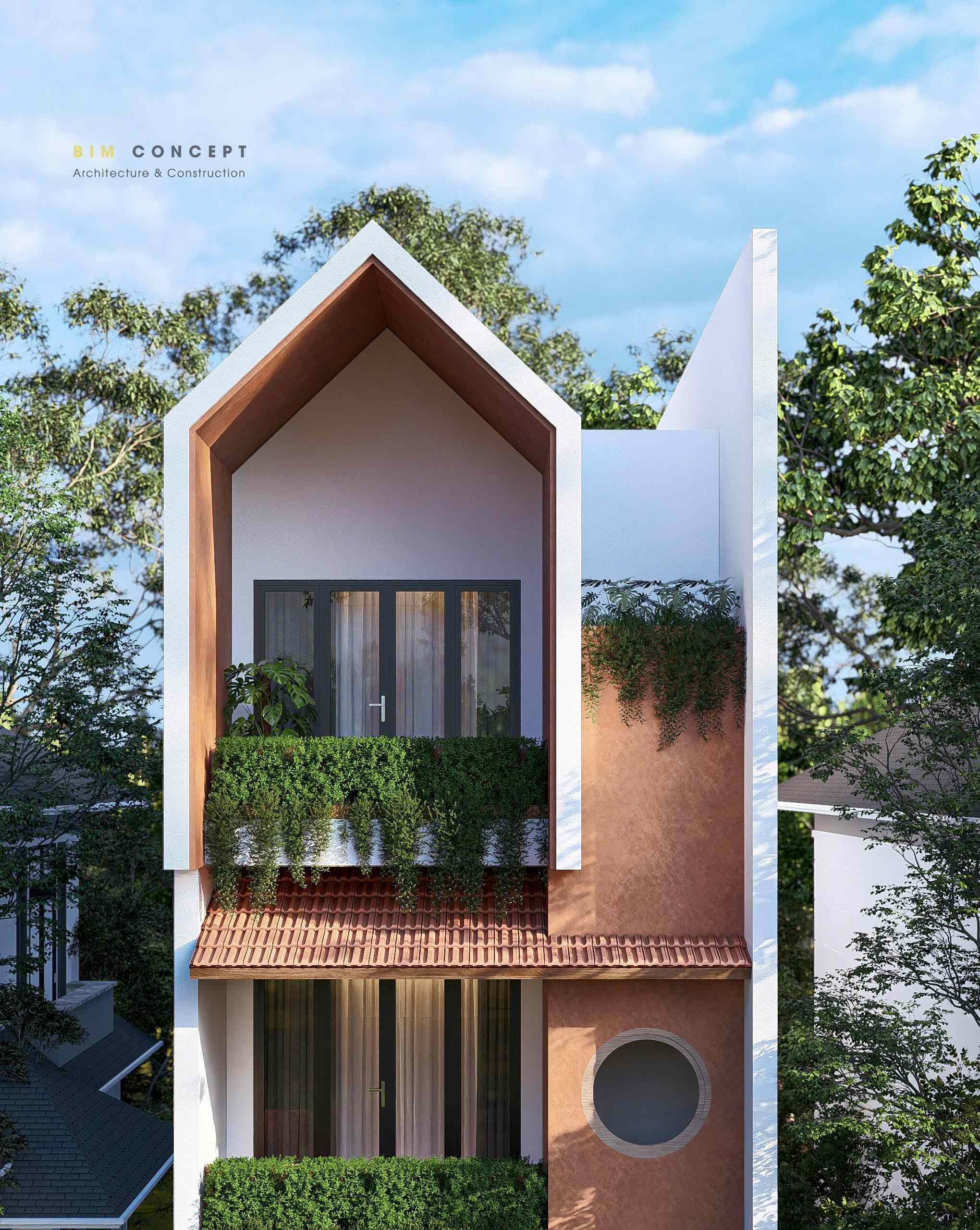 Thiết kế công năng nhà phố 3 tầng