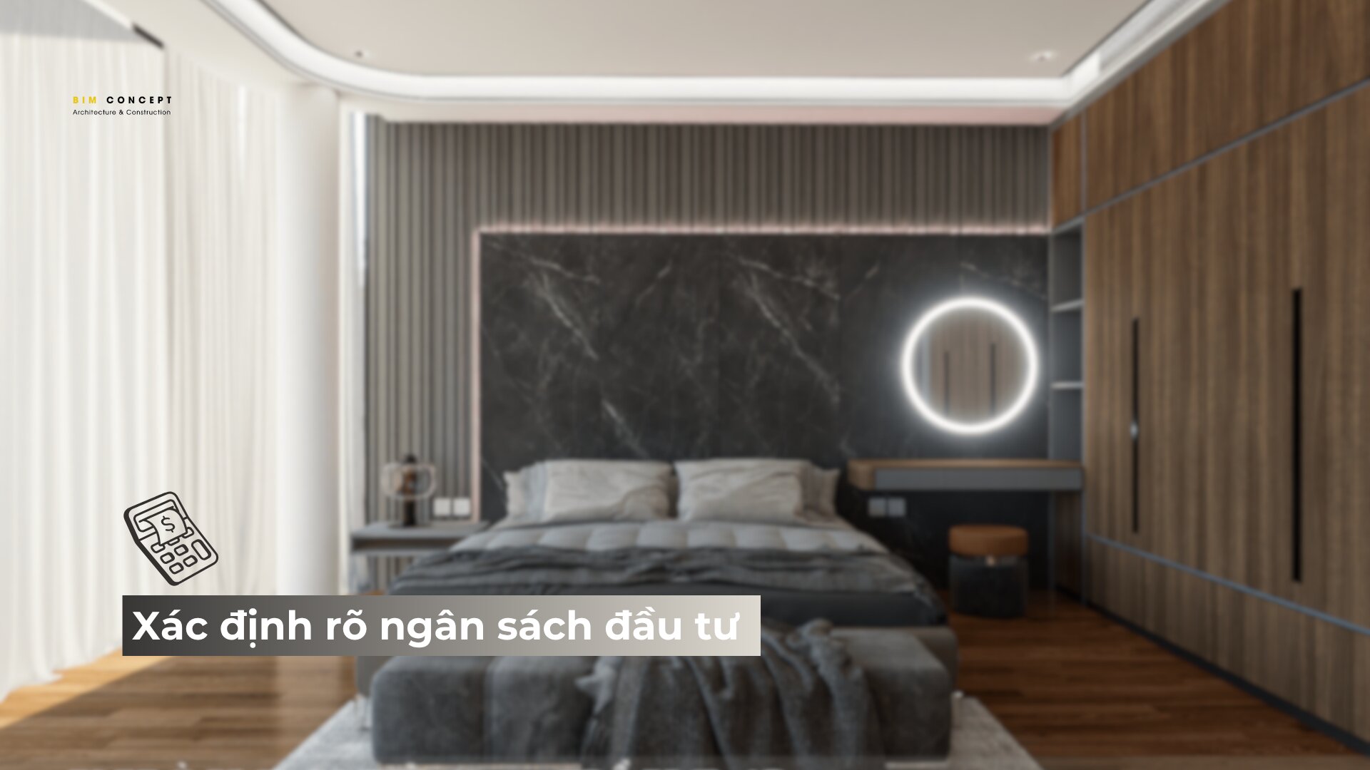Xác định ngân sách rõ ràng từ đầu