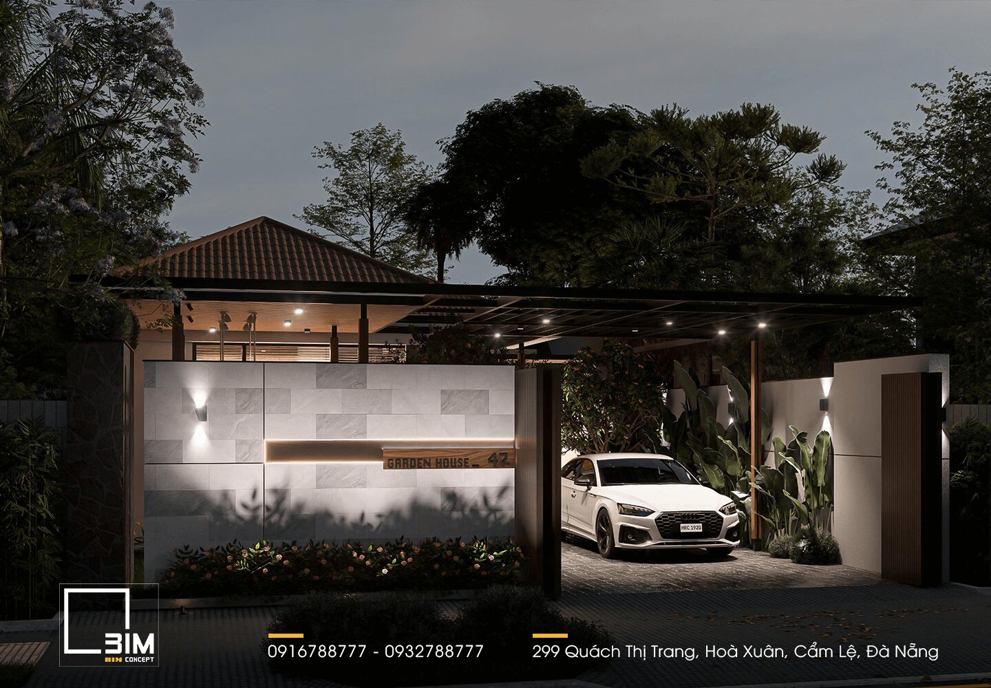Tổng quan nhà cấp 4 sân vườn