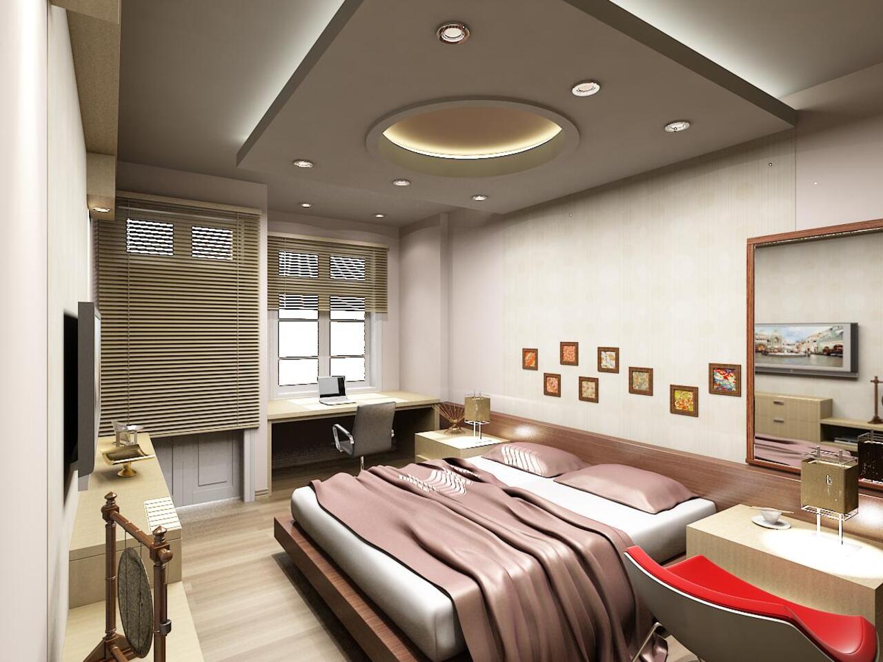 Trần thạch cao phòng ngủ nhỏ 10m2 với khả năng cách âm, chống nóng vượt trội