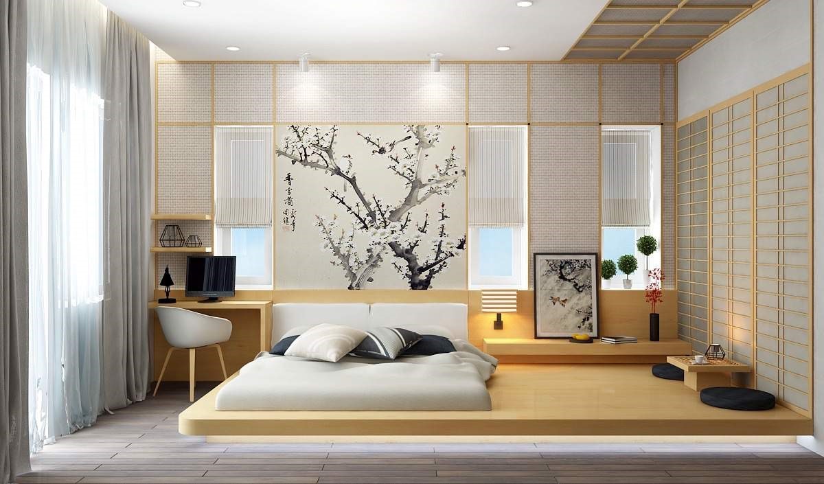 Bố trí tranh treo tường nghệ thuật độc đáo