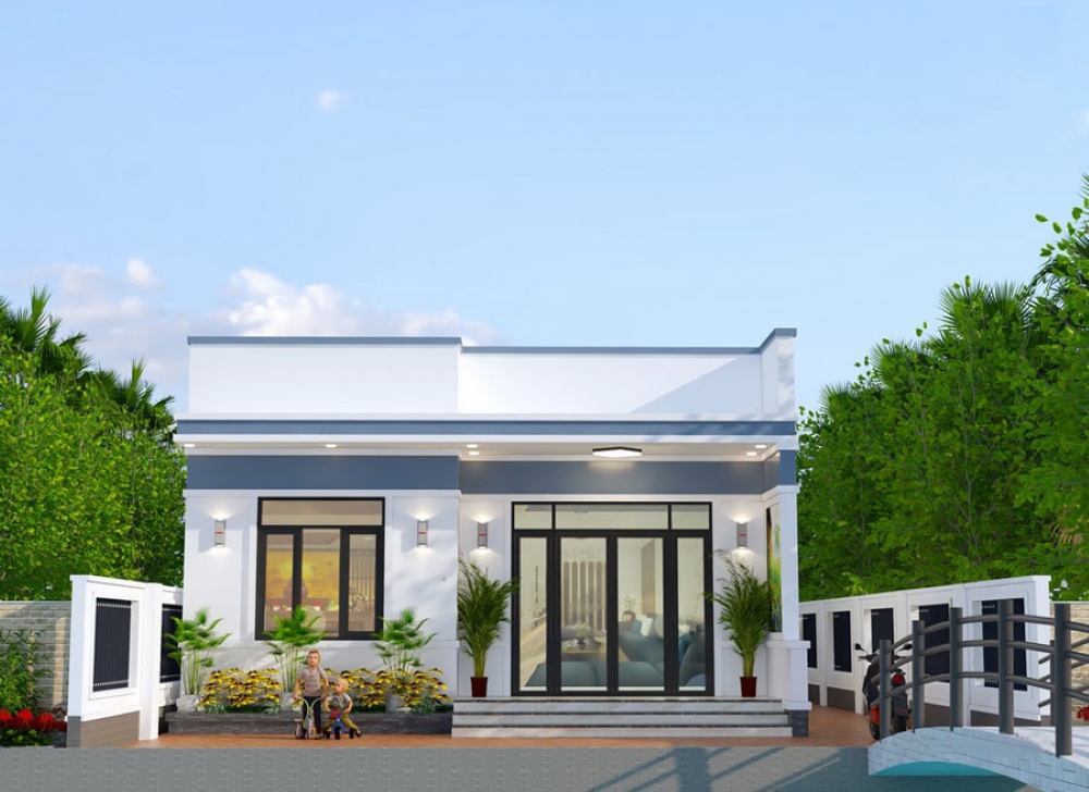 Thiết kế nhà cấp 4 300 triệu đẹp, hiện đại và tiết kiệm chi phí
