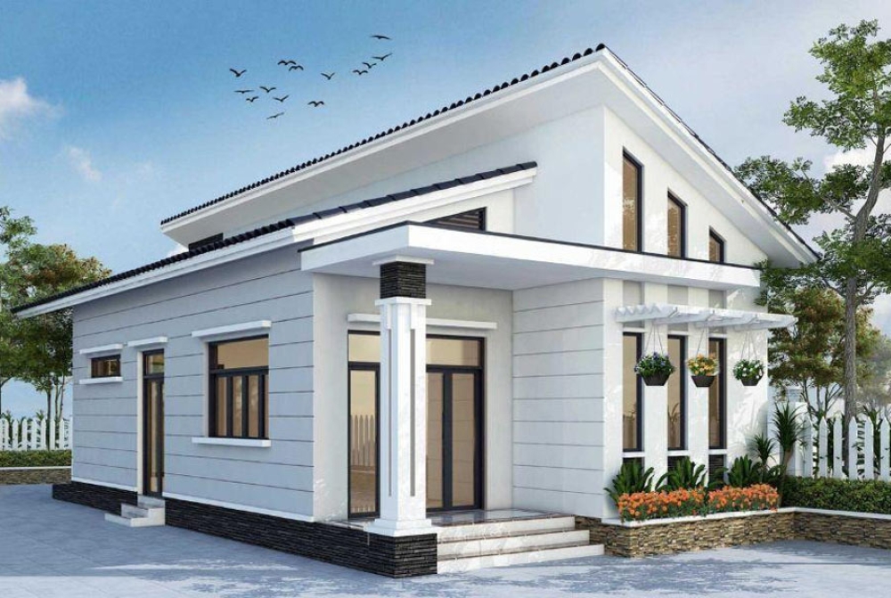Mẫu nhà cấp 4 300 triệu đầy đủ tiện nghi