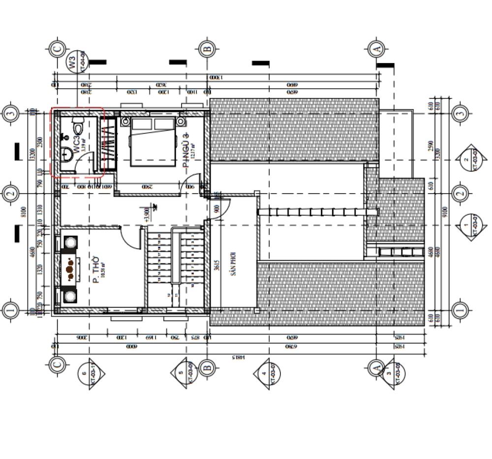 Mẫu nhà cấp 4 có gác lững đầy đủ công năng