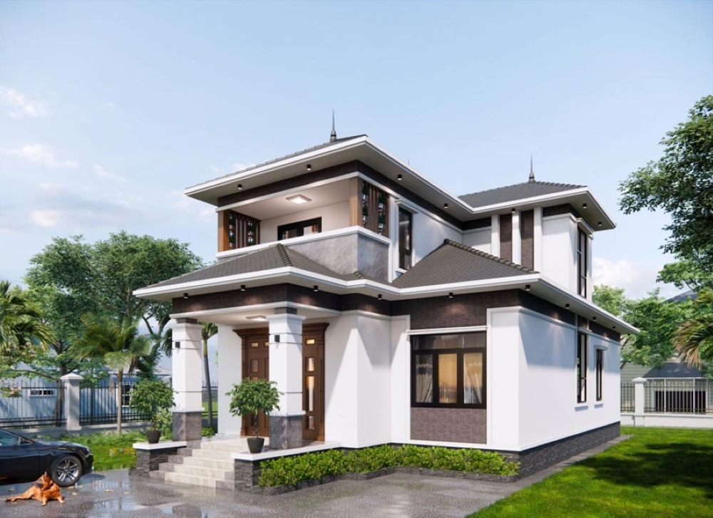 Nhà cấp 4 gác lửng phong cách Nhật thu hút
