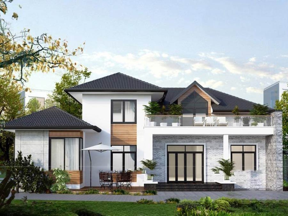 Nhà cấp 4 gác lửng đẹp, hiện đại, tối ưu không gian