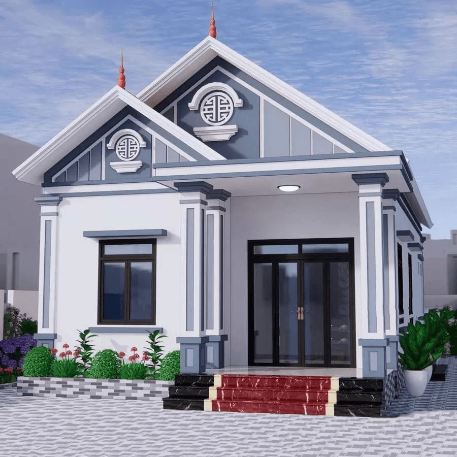 Phân loại nhà cấp mái Thái theo kiểu dáng