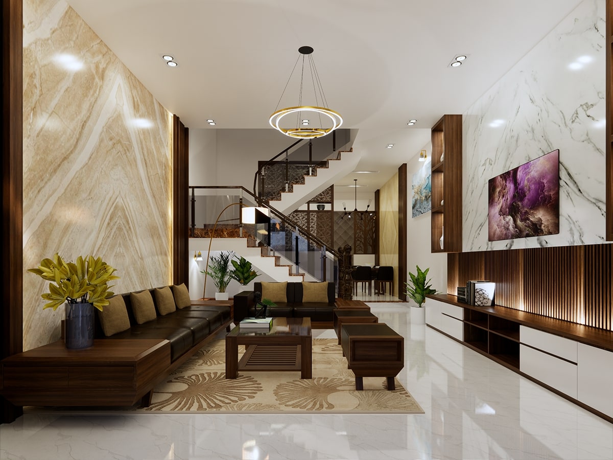 Thiết kế nội thất đồng bộ