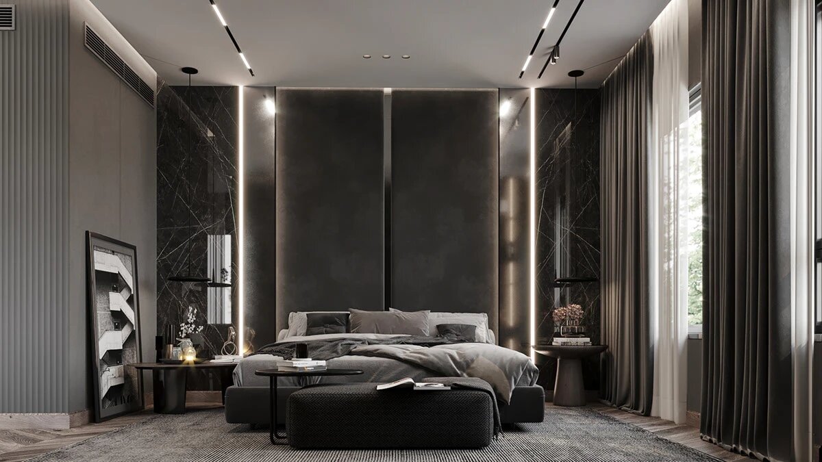 Phòng ngủ đẳng cấp, hợp phong thủy