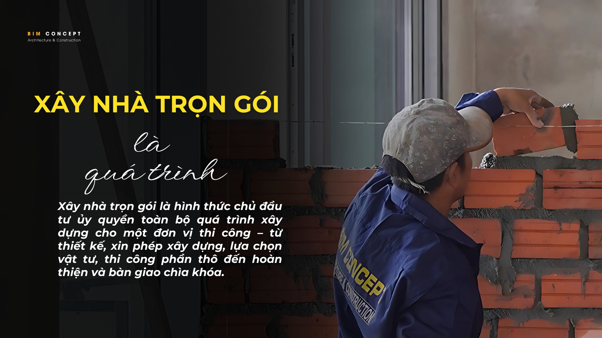 Xây nhà trọn gói là hình thức chủ đầu tư ủy quyền toàn bộ quá trình xây dựng cho một đơn vị