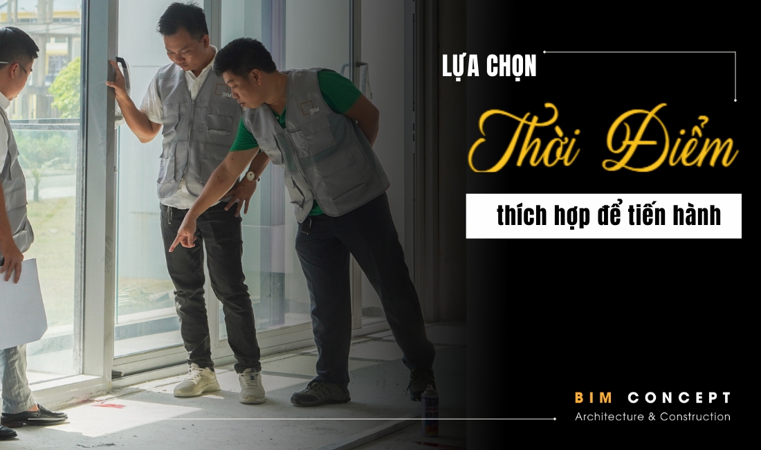 Chọn lựa thời điểm thích hợp để tiến hành