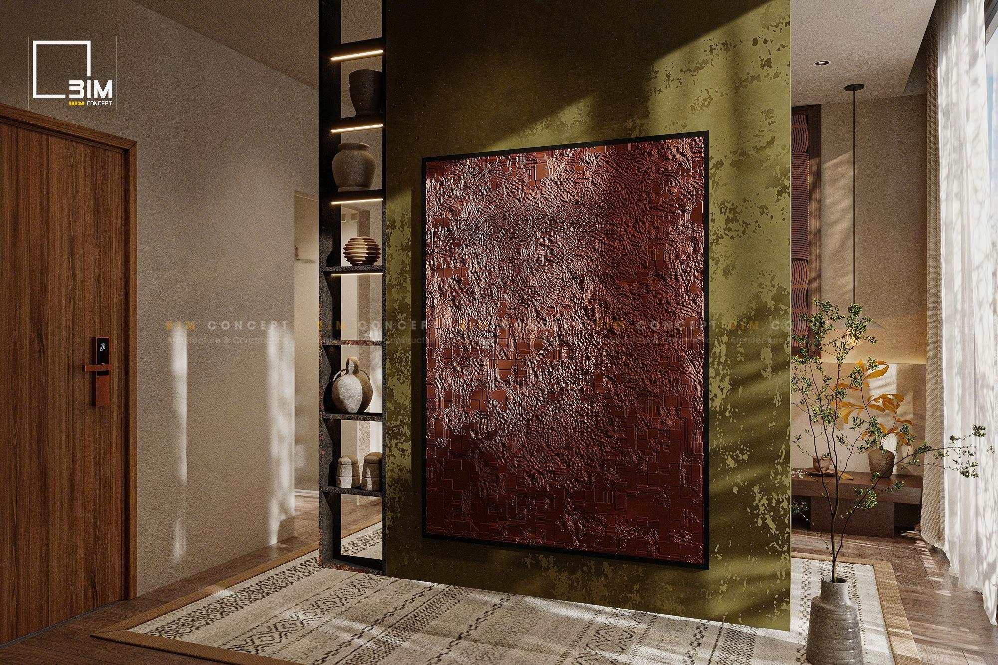 Màu sắc tối giản mộc mạc