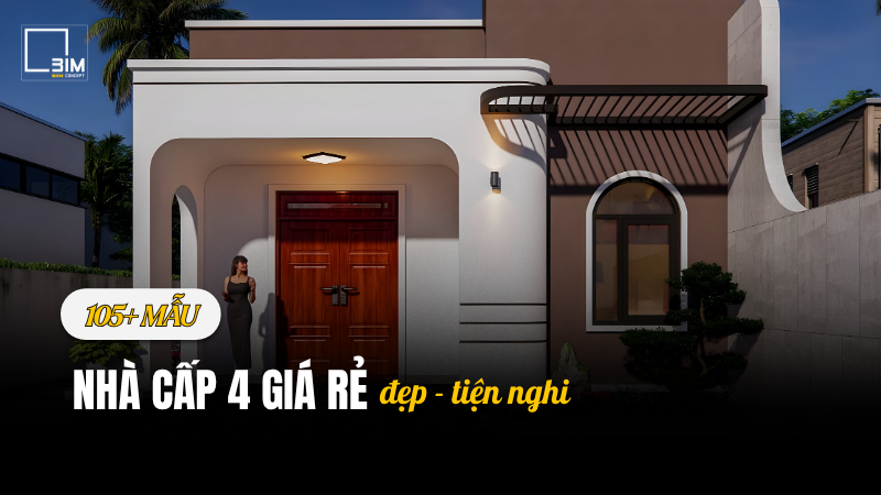 Nhà cấp 4 giá rẻ