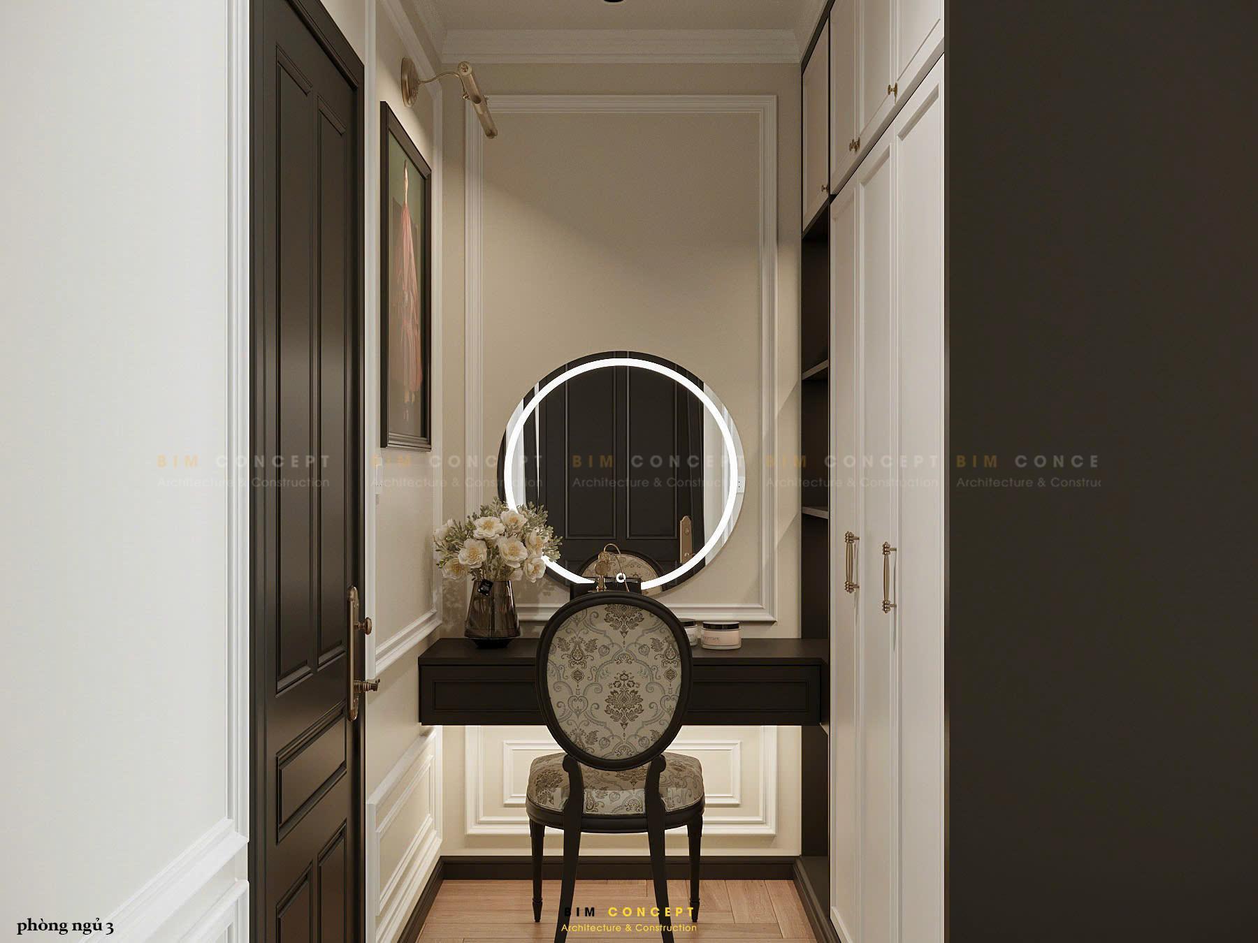 Tủ quần áo cánh mở tiện nghi cho phòng ngủ