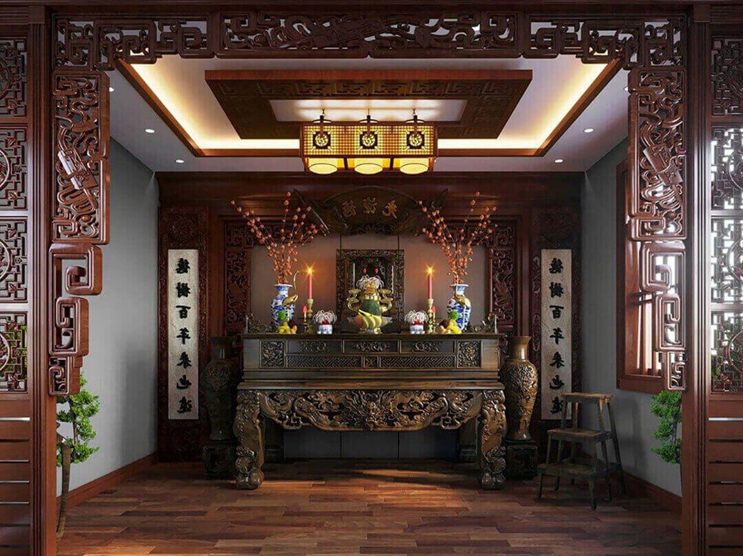 Hướng bàn thờ tốt nhất nên nhìn về phương vị hợp mệnh gia chủ