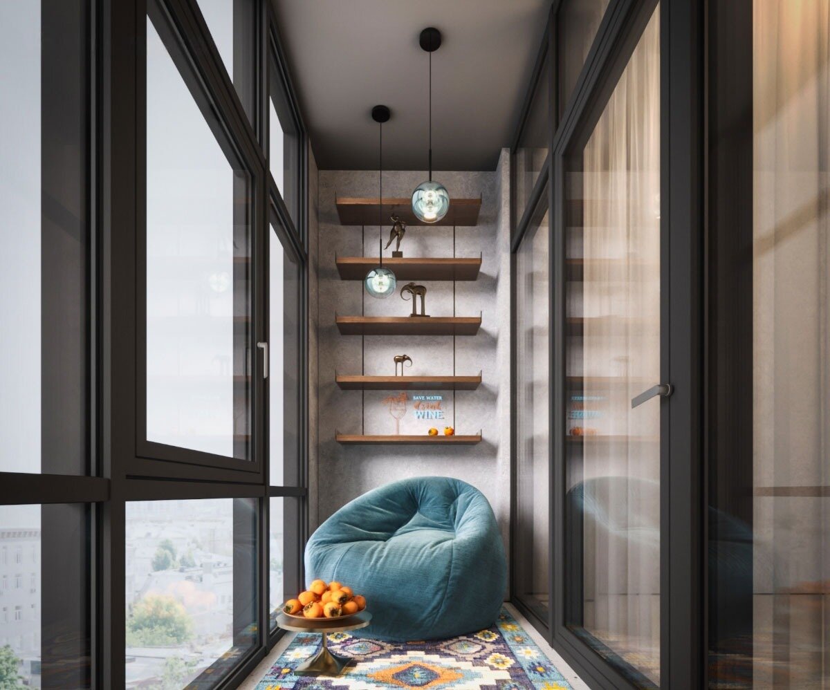 Nơi gia chủ có thể uống trà, nghe nhạc