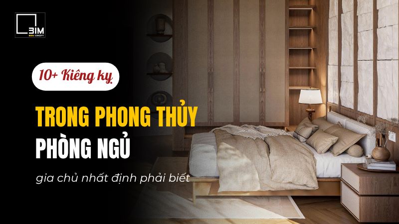 nguyên tắc trong phong thủy phòng ngủ