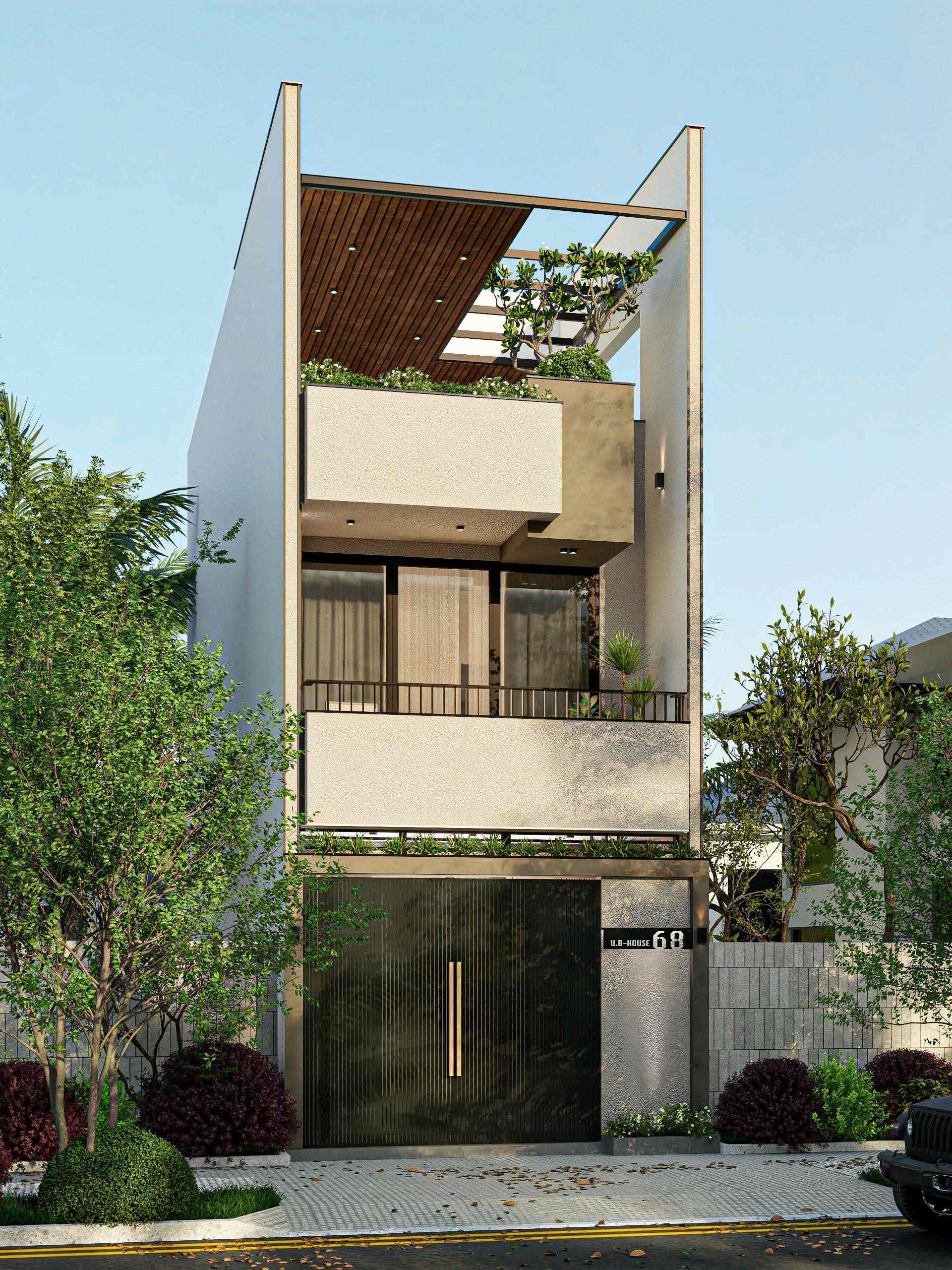 Vật liệu tự nhiên, bố cục tinh tế, sang trọng và thanh lịch