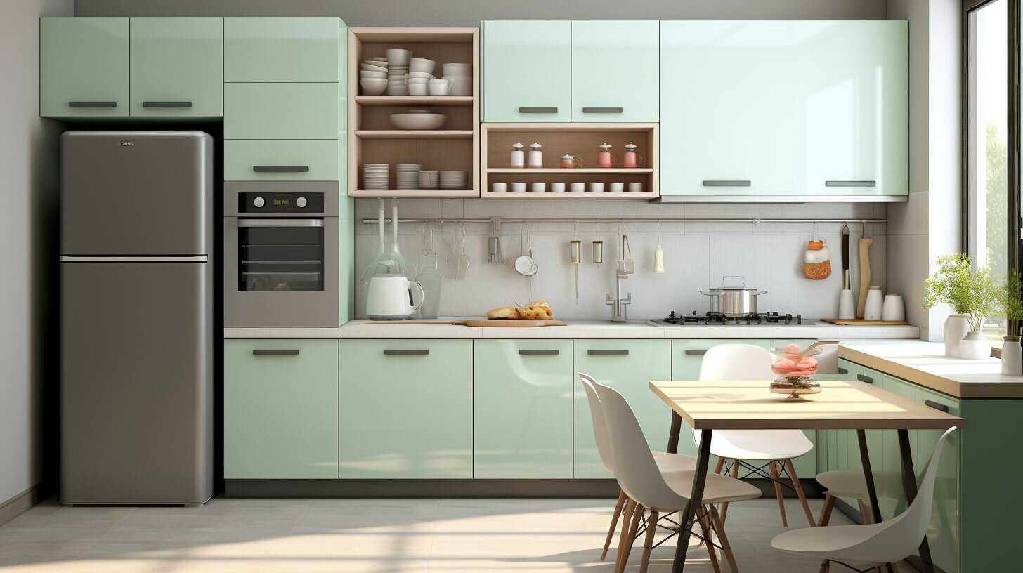 Gam xanh ngọc tạo điểm nhấn nhẹ nhàng