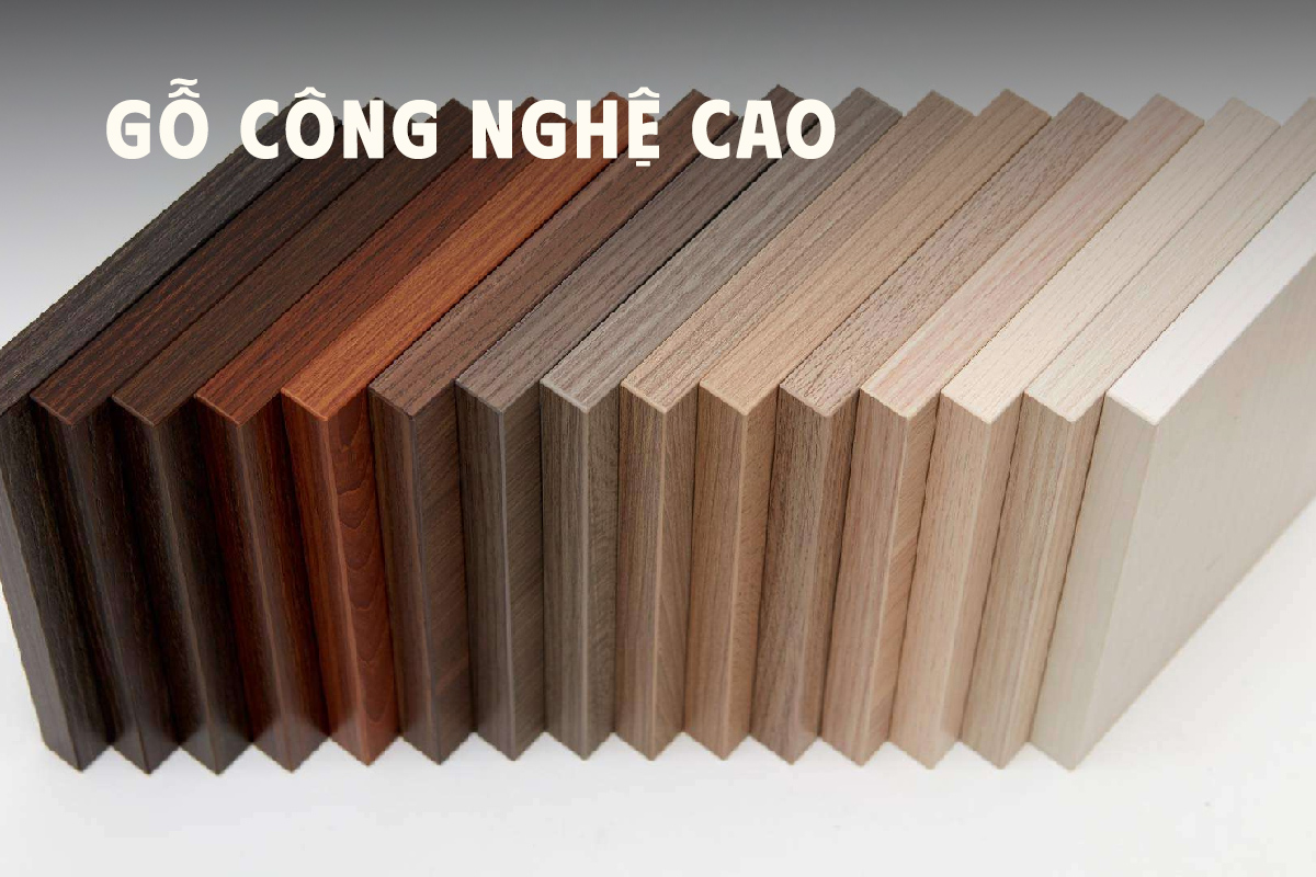 Gỗ công nghệ cao vẫn giữ được vẻ đẹp ấm áp, tự nhiên