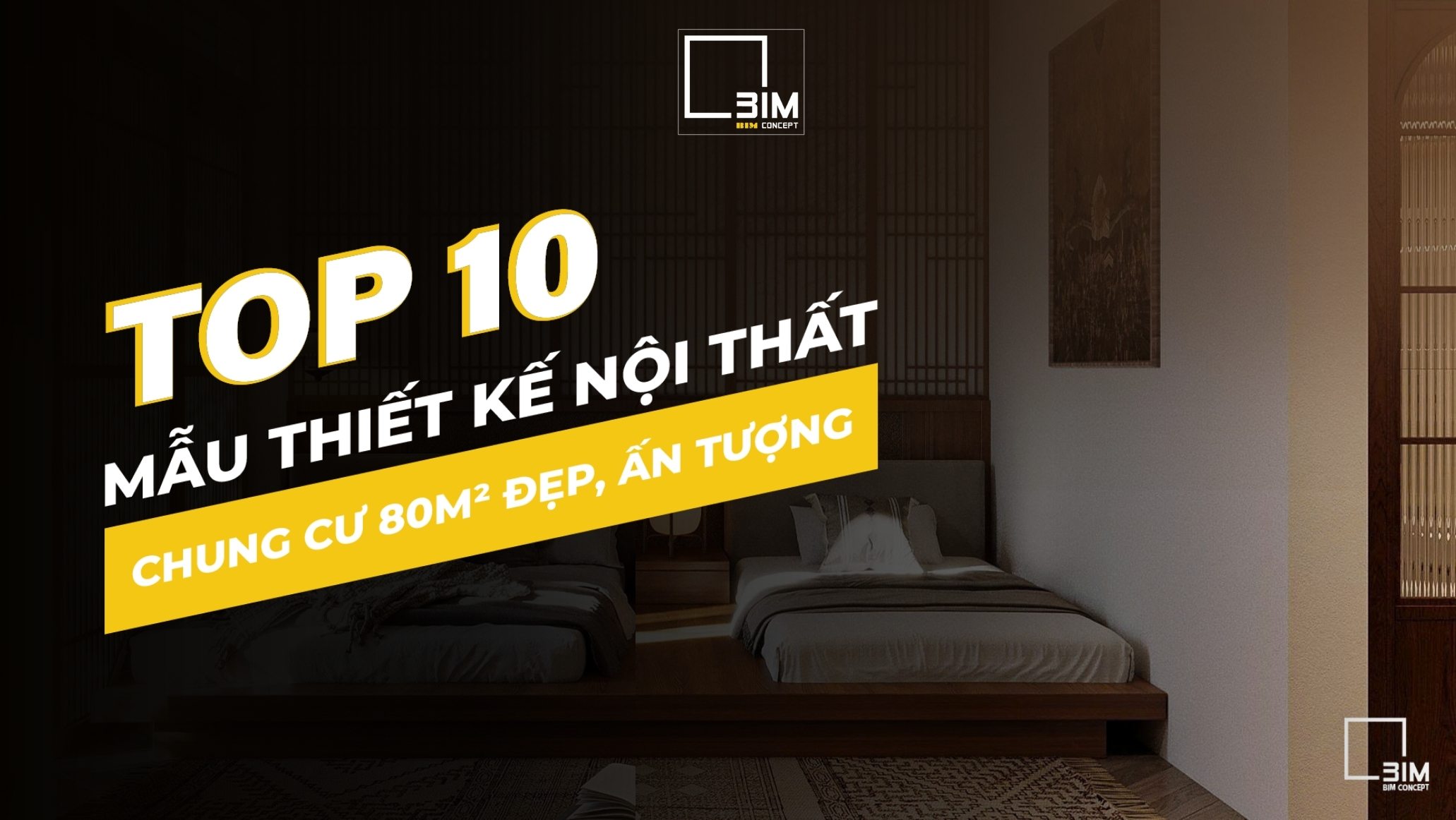 Thiết kế nội thất chung cư 80m2