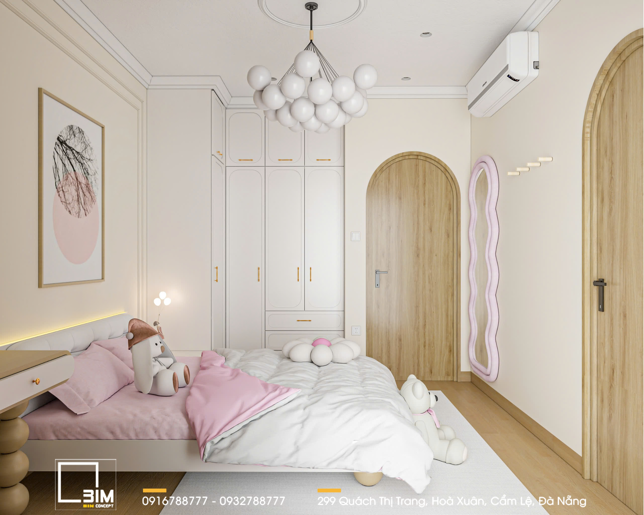 Thiết kế phòng ngủ Tầng 2 hướng đến sự thoải mái, khơi gợi trí tưởng tượng và niềm vui trong từng khoảnh khắc của bé