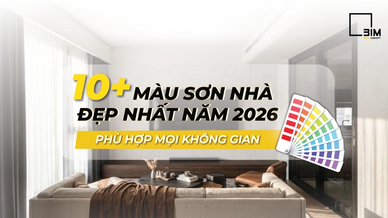 Màu sơn nhà đẹp