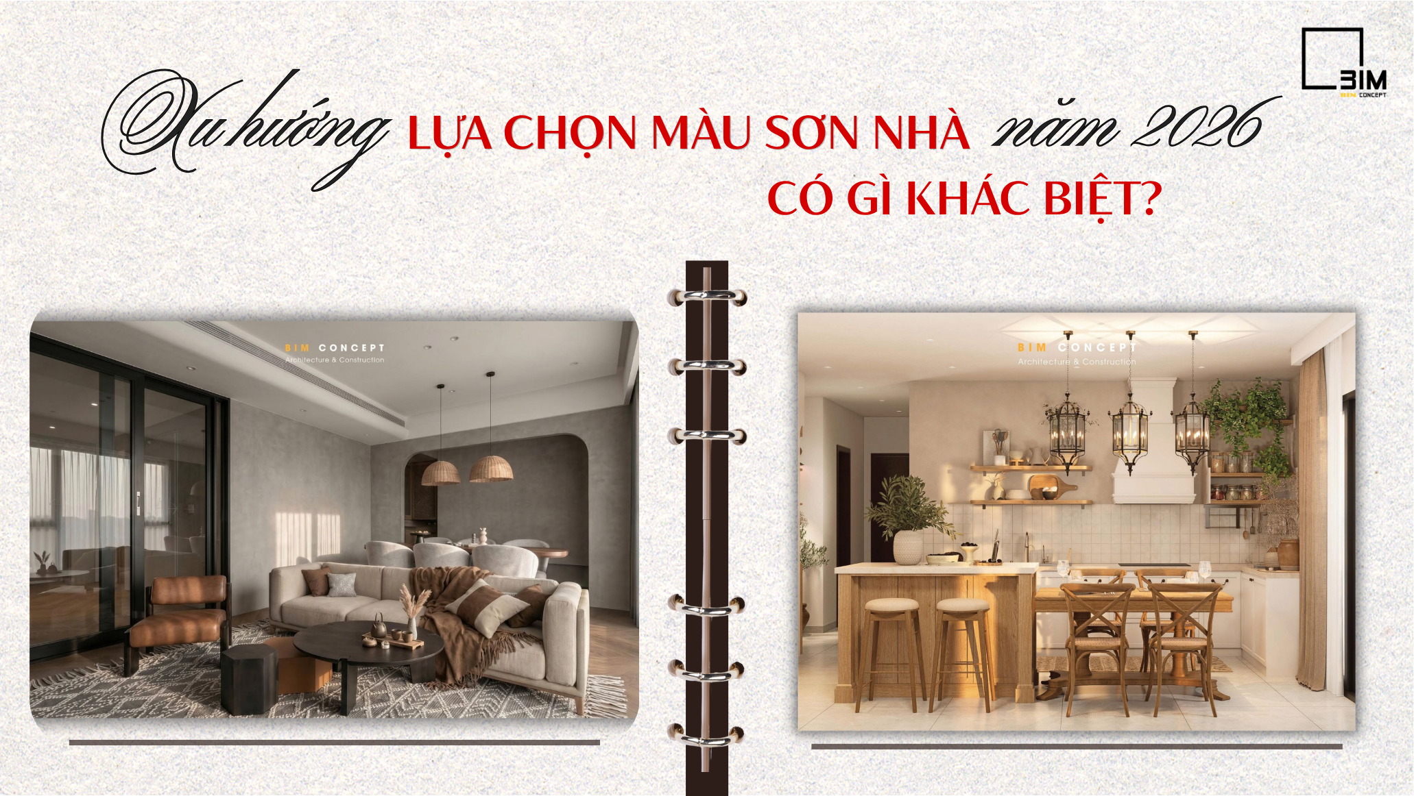 Xu hướng lựa chọn màu sơn nhà năm 2026 có gì khác biệt?