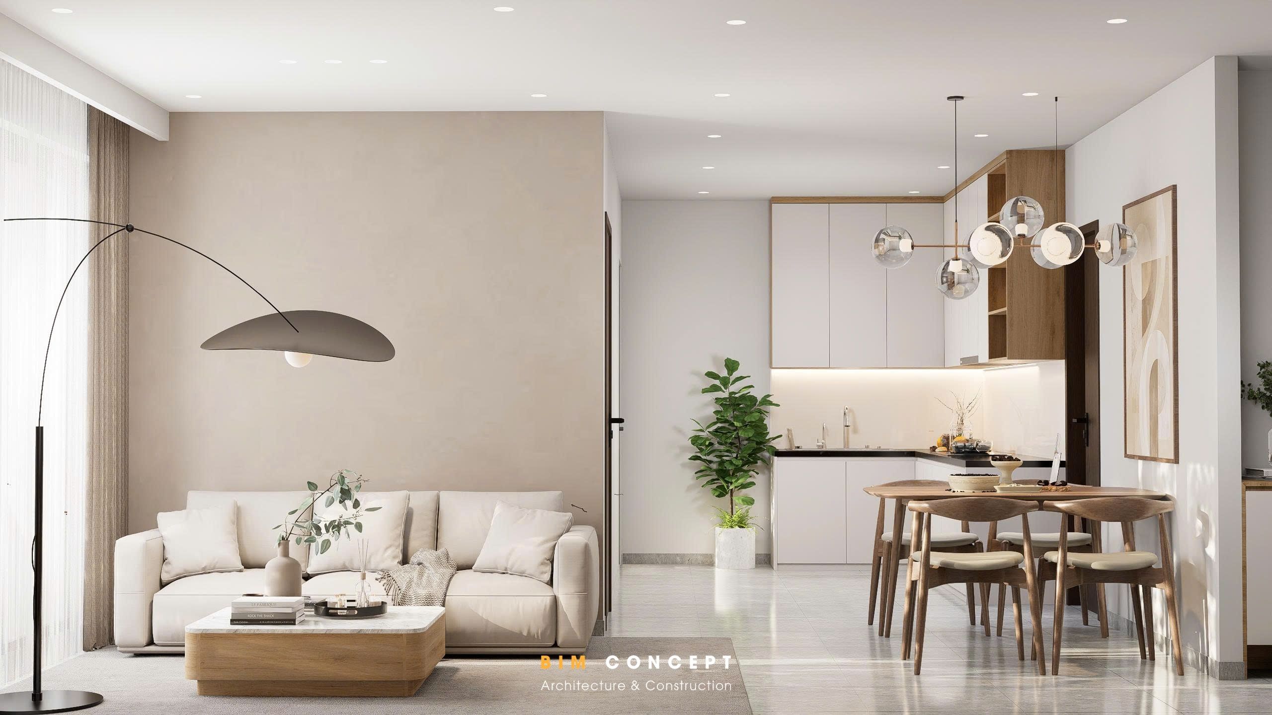 Thiết kế và thi công nội thất căn hộ Vista 1802