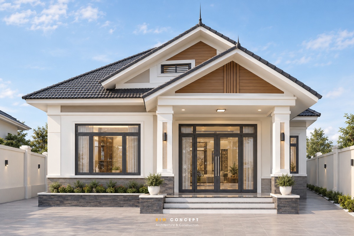 Với ngân sách khoảng 500 triệu đồng có thể xây nhà diện tích khoảng 60 - 80m²