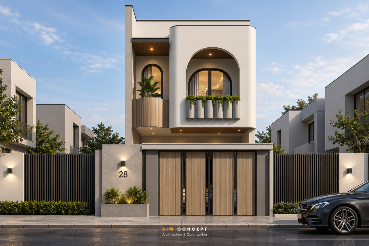 Nhà 2 tầng 700 triệu dạng ống 